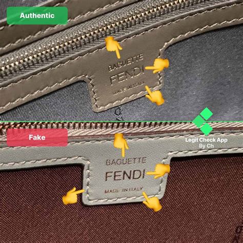 how to spot a fake vintage fendi bag|how to authenticate Fendi bag.